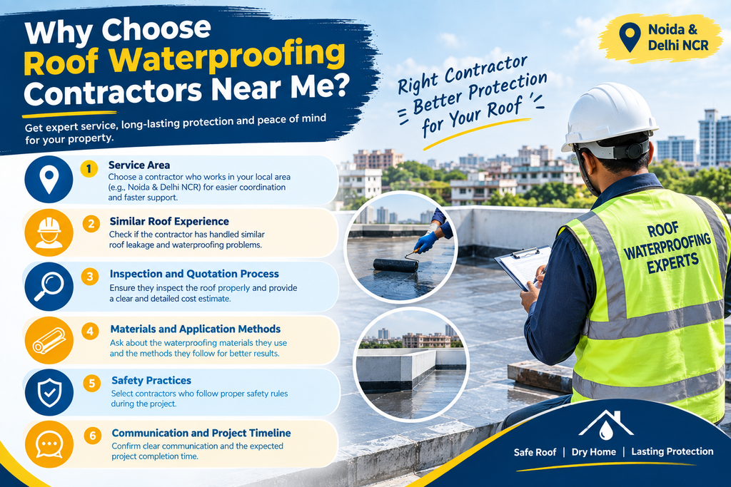 How to Choose the Right Roof Waterproofing Service in Delhi NCR