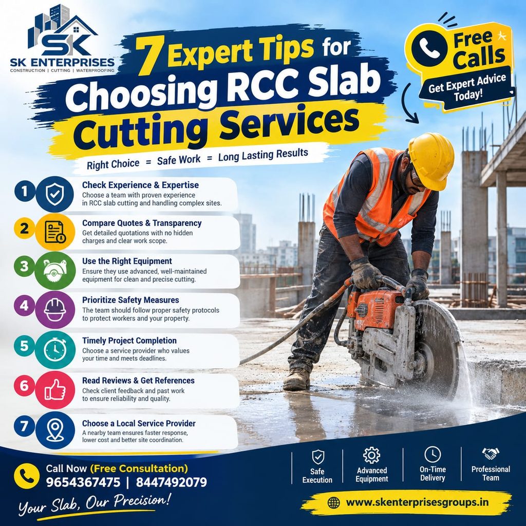 How to Choose the Best RCC Slab Cutting Services in Delhi NCR: 7 Expert Tips