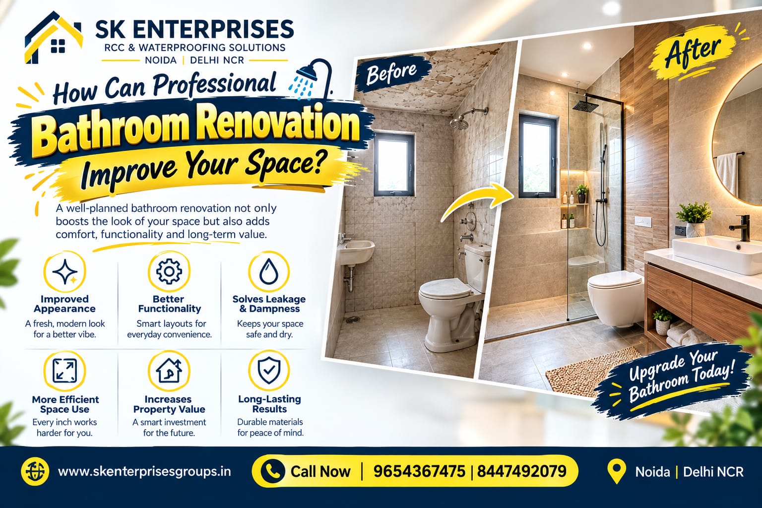 You are currently viewing How Can Professional Bathroom Renovation Improve Your Space?