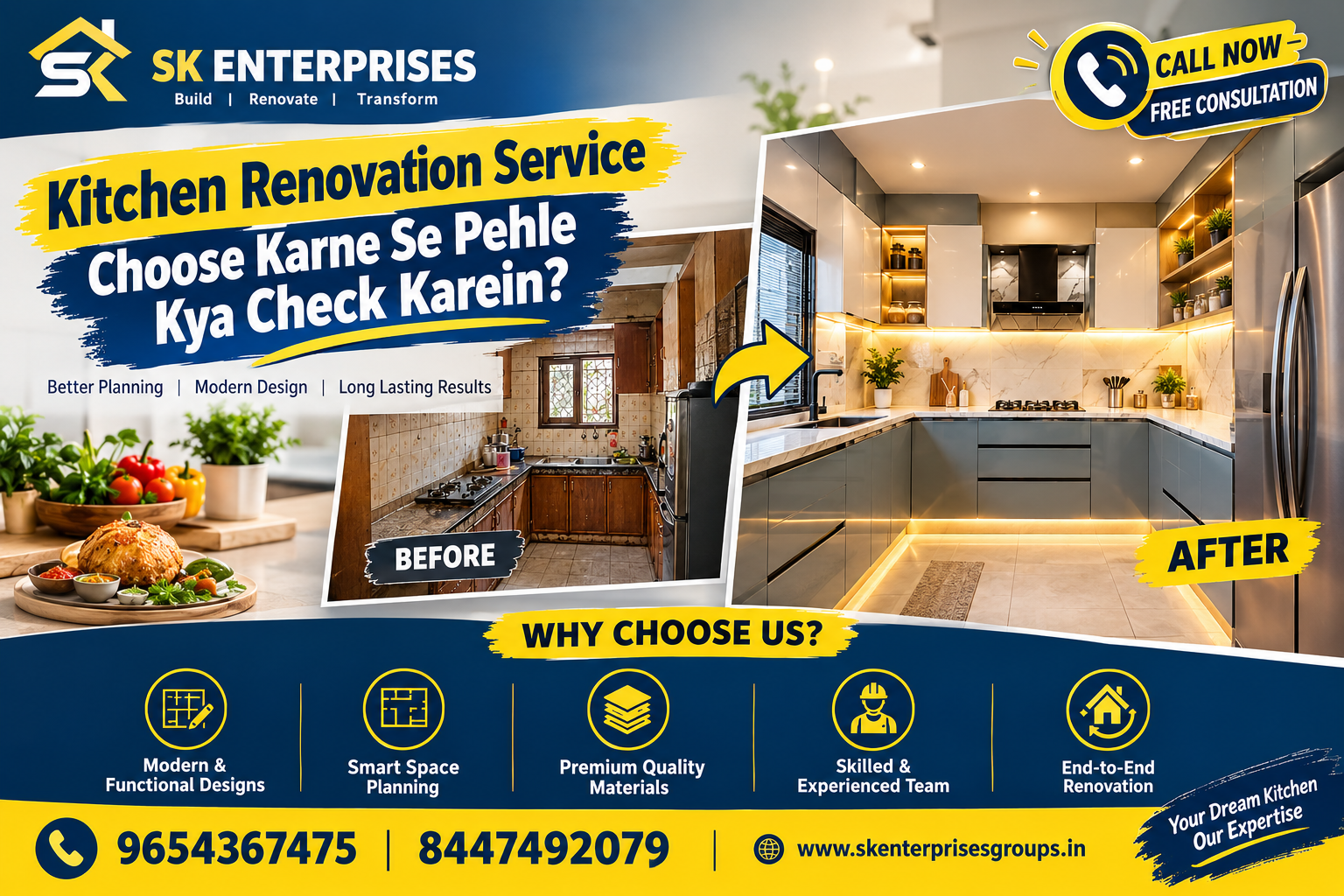 # 1 Kachori, 2 Samosa Kitchen Renovation Mein Full Bharosa!  A Simple Guide to Planning a Modern Kitchen Makeover